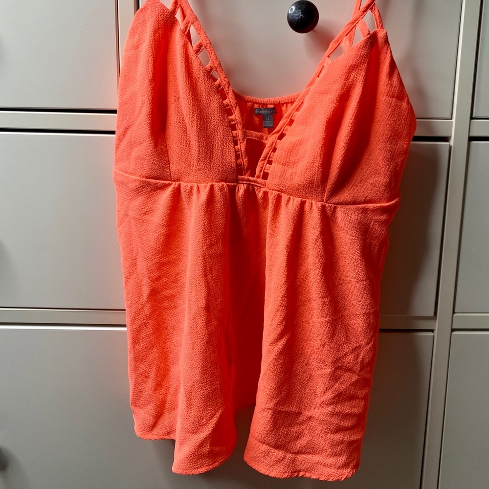 Orange Tank Top
